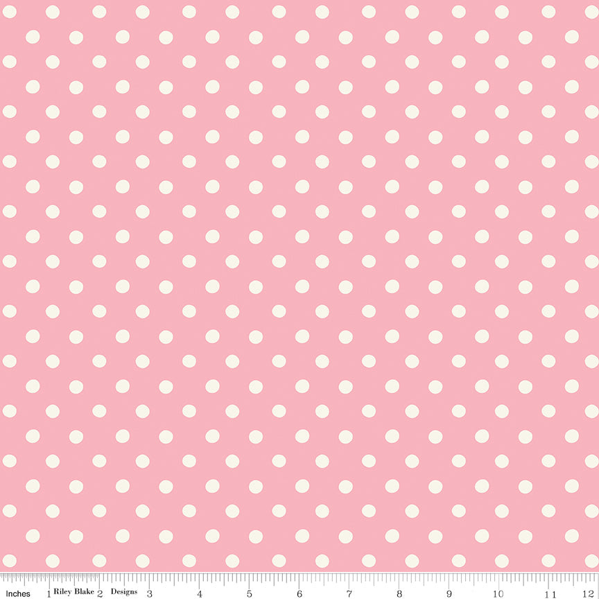 Cath Kidston Make Merry Button Spots Pink – 50% Deposit June 2027 Preorder