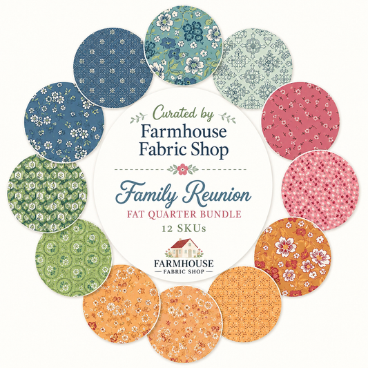 Family Reunion Fat Quarter Bundle | Farmhouse Fabric Shop Exclusive | Curated by Farmhouse Fabric Shop