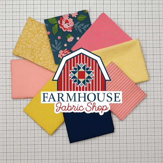 8 Piece Curated Fat Quarter Bundle – Inspired by Melody by Bev McCullough