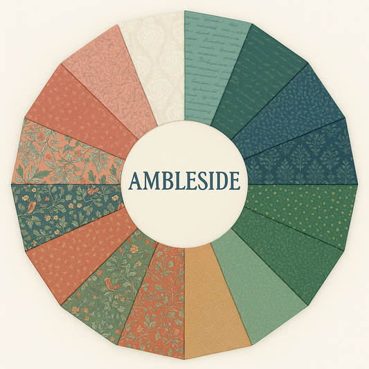 Ambleside Fat Quarter Bundle β 22 Piece Precut Set β FQ-17110-22 β Amanda Niederhauser β Riley Blake Designs β Preorder
