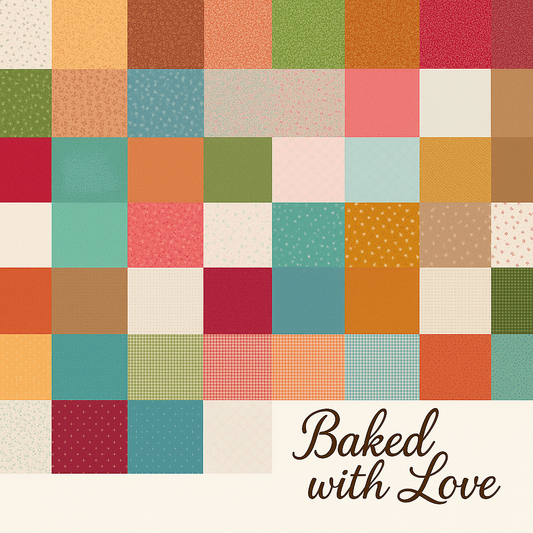 β¨ Baked With Love β 53-Piece Fat Quarter Bundle (Preorder, July 2026) β¨