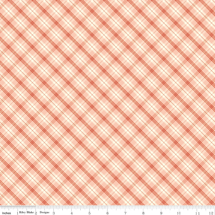 The Nutcracker Plaid Coral – 50% Deposit June 2027 Preorder