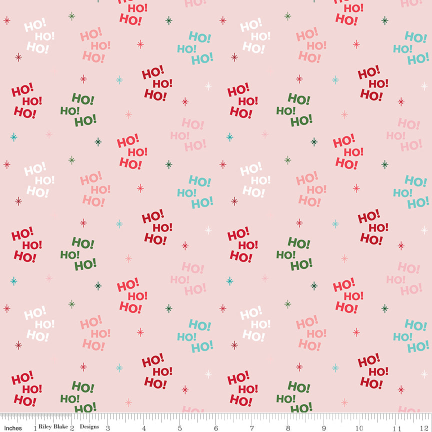 Tinsel & Twinkle Ho Ho Ho Pink – 50% Deposit June 2027 Preorder