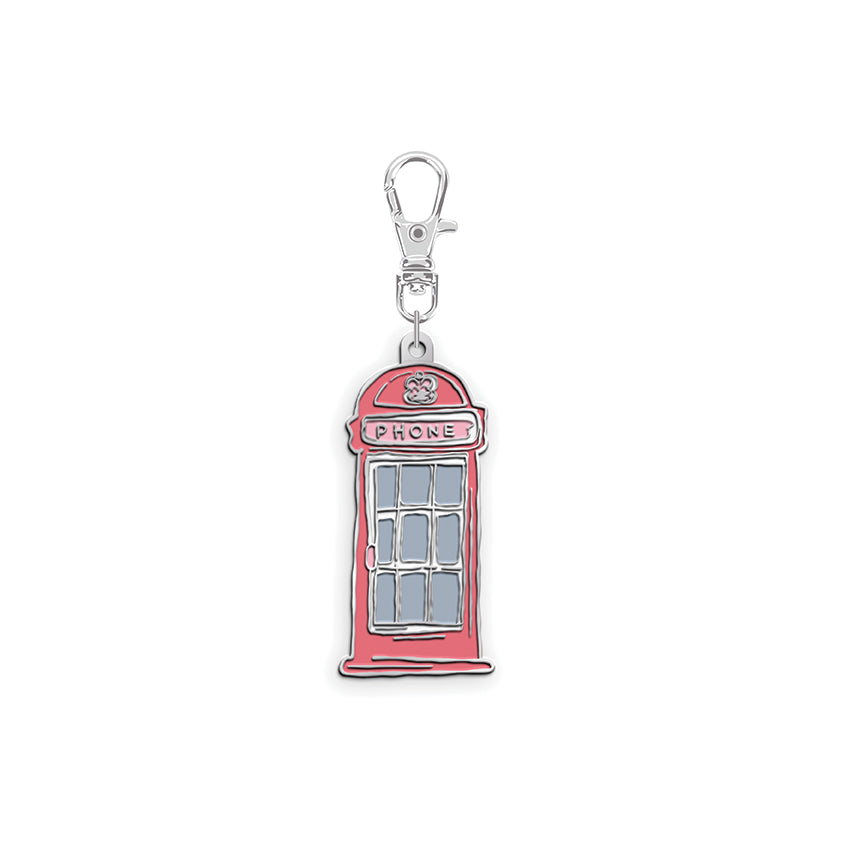Cath Kidston® Phone Booth Enamel Charm – 50% Deposit March 2027 Preorder