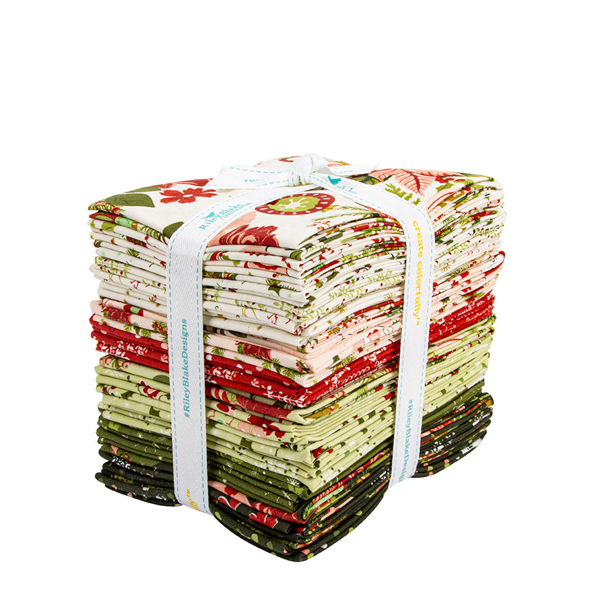 Glisten Fat Quarter Bundle – 27 Precut Fabrics by Sandy Gervais for Riley Blake Designs