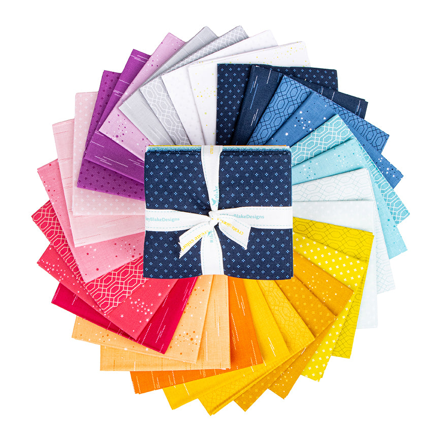 Essence Fat Quarter Bundle – 30 Pieces – Fran Gulick for Riley Blake Designs