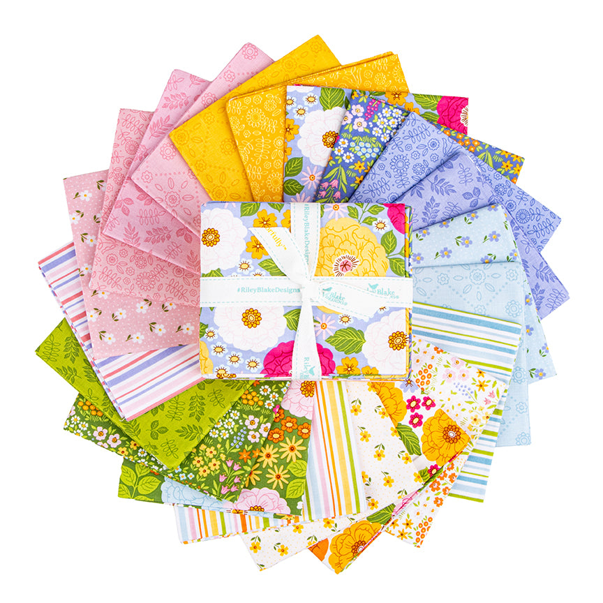 Little Darlin’ Fat Quarter Bundle – 21 Pieces by The RBD Designers for Riley Blake Designs