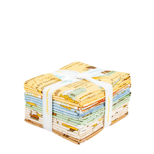 Winnie the Pooh Fat Quarter Bundle β 18 Pieces by Echo Park Paper Co. for Riley Blake Designs
