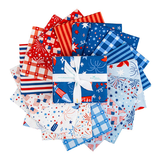 Firecracker Fat Quarter Bundle – My Mind’s Eye – Riley Blake Designs