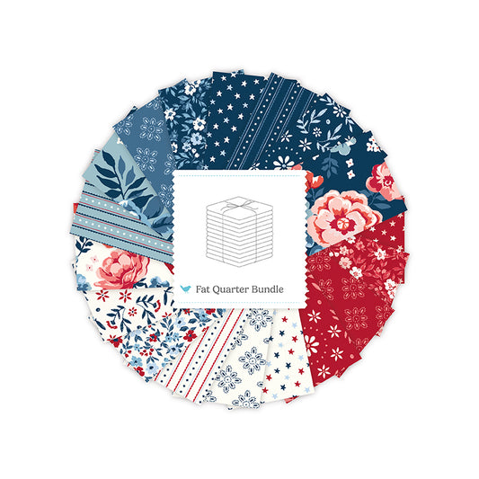 Star-Spangled Garden Fat Quarter Bundle Reservation - February 2027 - Riley Blake Designs - 50% Deposit