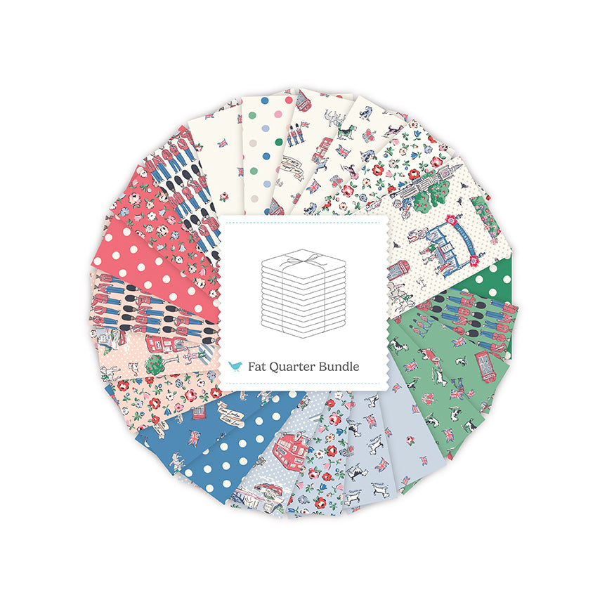 Cath Kidston® From London, With Love Fat Quarter Bundle – 50% Deposit March 2027 Preorder