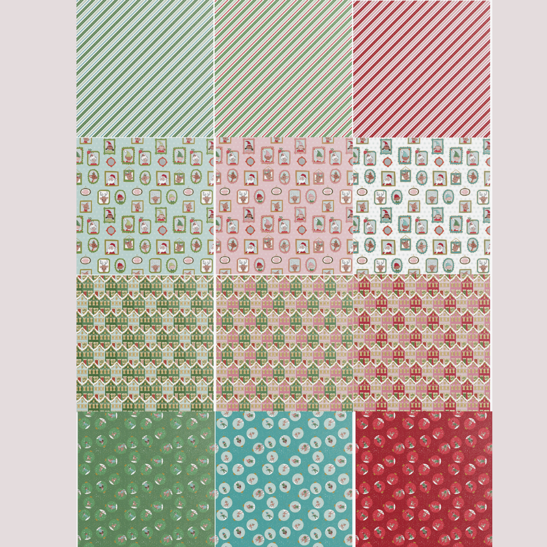 ✨ Claus & Co. Fat Quarter Bundle – 24 Pieces — PREORDER (May 2026) ✨