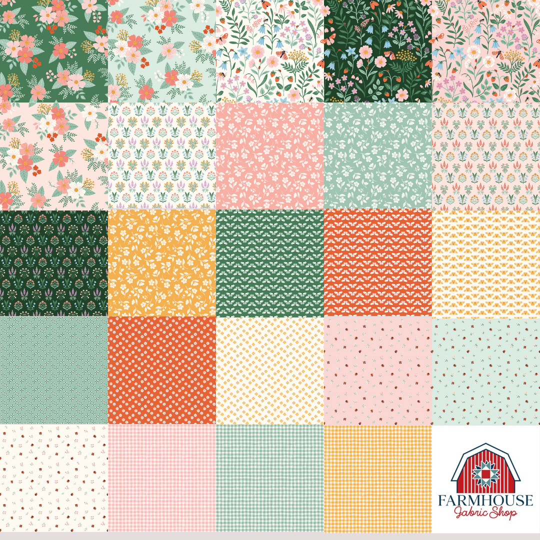 Meadow Moments Fat Quarter Bundle – Riley Blake Designs – Preorder Spring 2026 | Farmhouse Fabric Shop