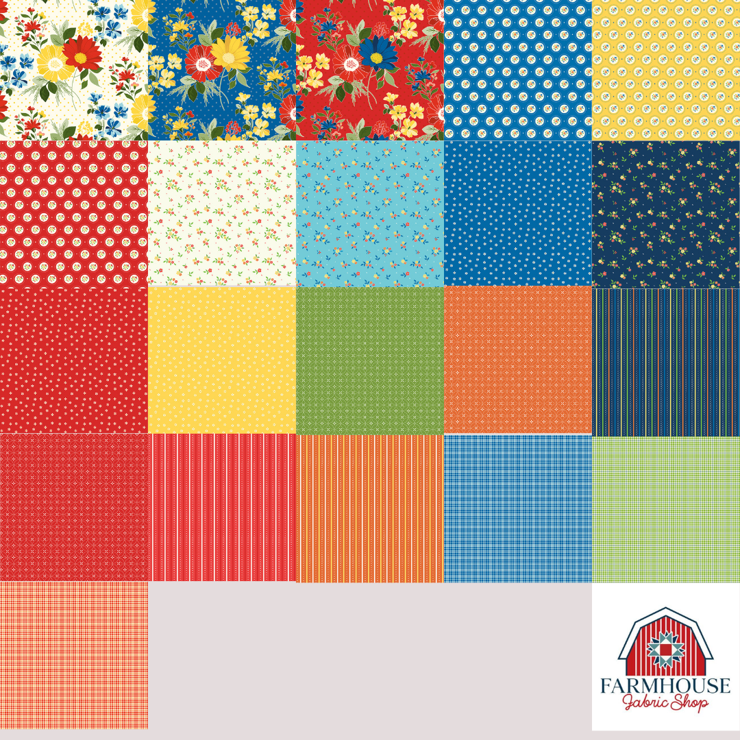 Summer’s In Town 10" Stacker – 42 Pieces – Riley Blake Designs – Preorder (March 2026)