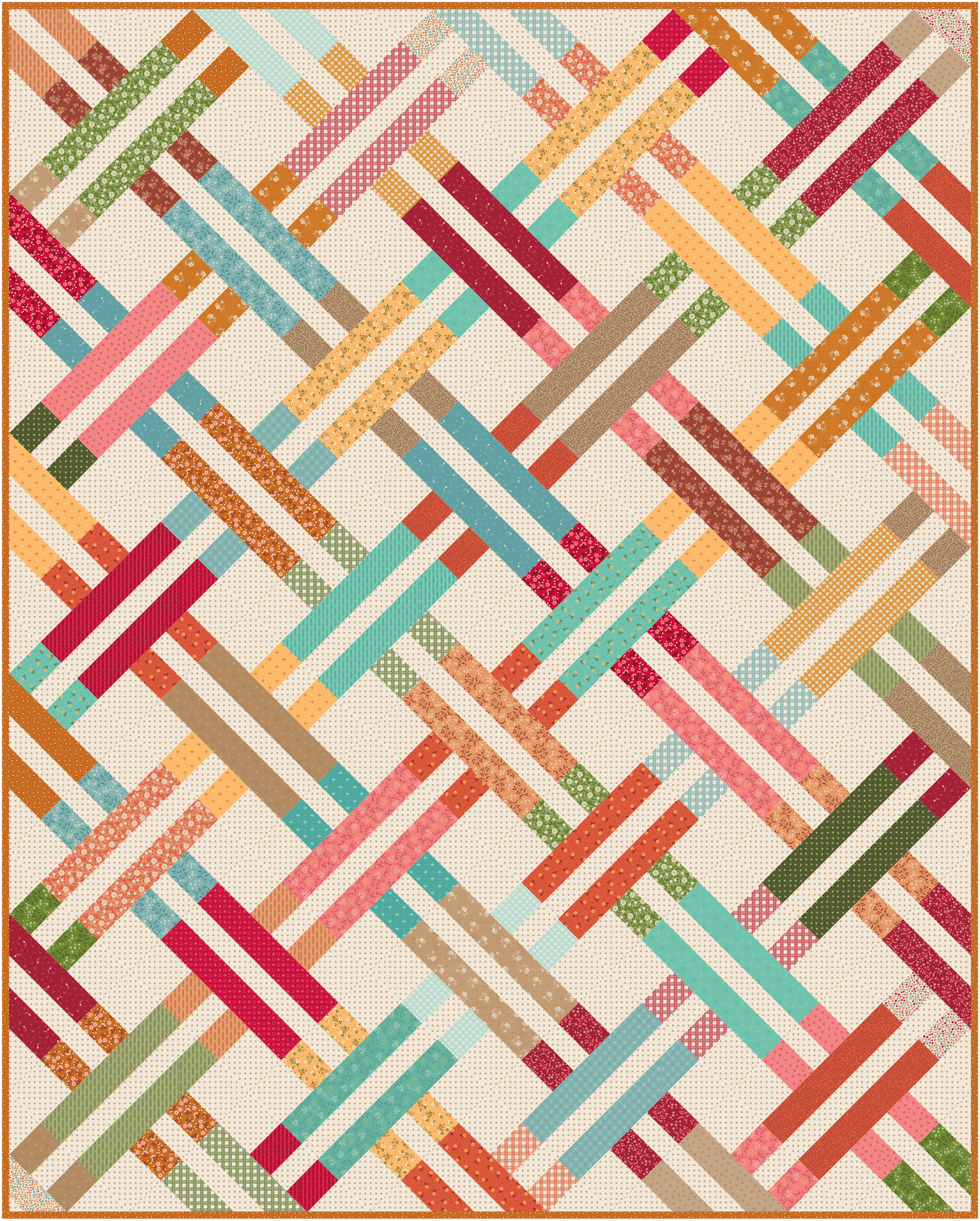 Jelly Weave Quilt Kit – Baked with Love by Lori Holt – Throw Size Quilt Kit 50% Deposit Preorder • Arriving July 2026