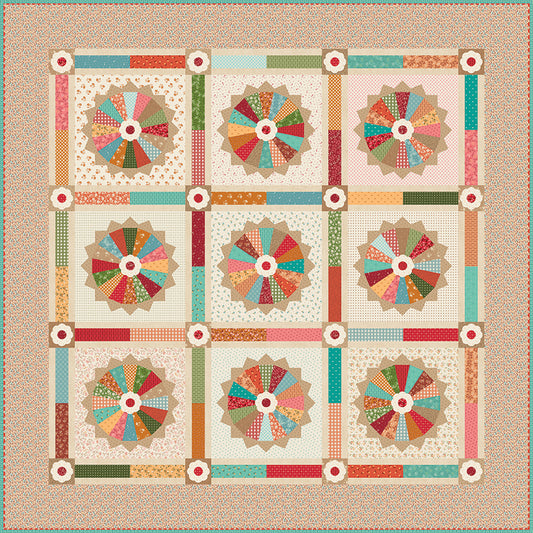 Homemade Pie Collectible Quilt Kit – Baked with Love by Lori Holt – Preorder (August 2026)