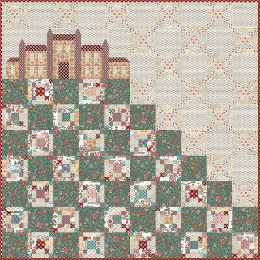 Northanger Abbey Quilt Kit – Collector Box Edition • Preorder July 2026 | Farmhouse Fabric Shop