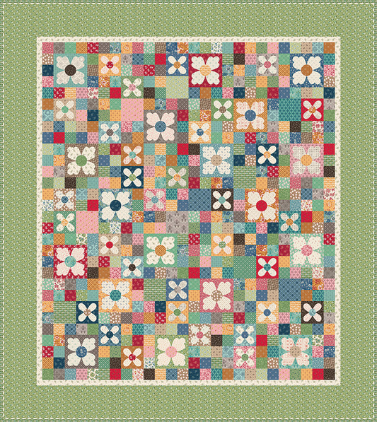 Gathering Wildflowers Quilt Kit β Lori Holt β Family Reunion β Collector Box β 50% Deposit β December 2026 Preorder