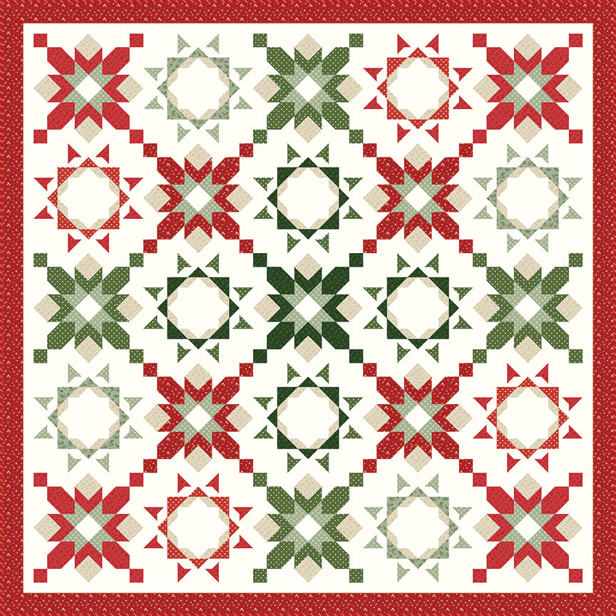 Radiance Quilt Kit – Peace on Earth by Sandy Gervais | 89" x 89" | 50% Deposit Preorder | May 2027 F