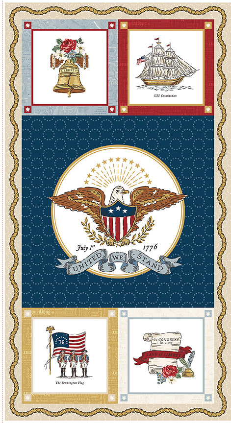 Independence 250th Anniversary Panel by Riley Blake Designs