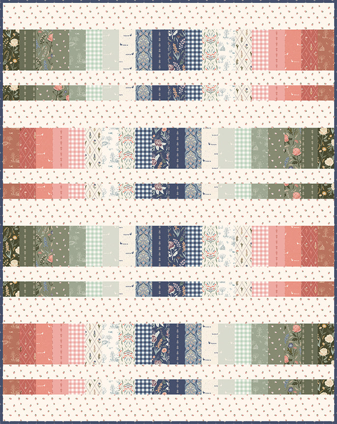 Simplicity Quilt Kit Throw Size | Hedgerow Haven | October 2026 Preorder