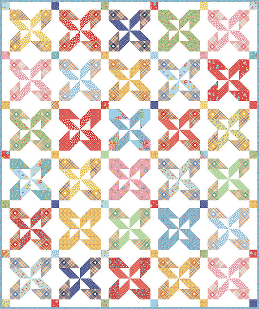 Preorder β Pinwheel Butterfly Quilt Kit by American Jane (Dear Sweetheart Collection) β 49β³ Γ 59β³ β Arriving August 2026