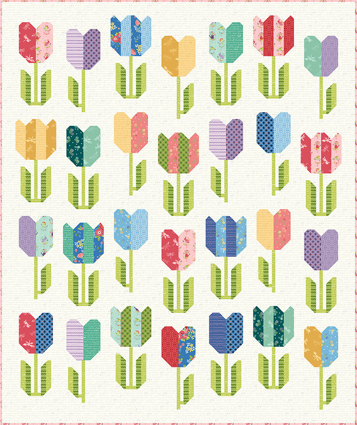 Preorder – Spring Awakening Quilt Kit featuring Awakening Collection by Cherry Guidry for Riley Blake Designs