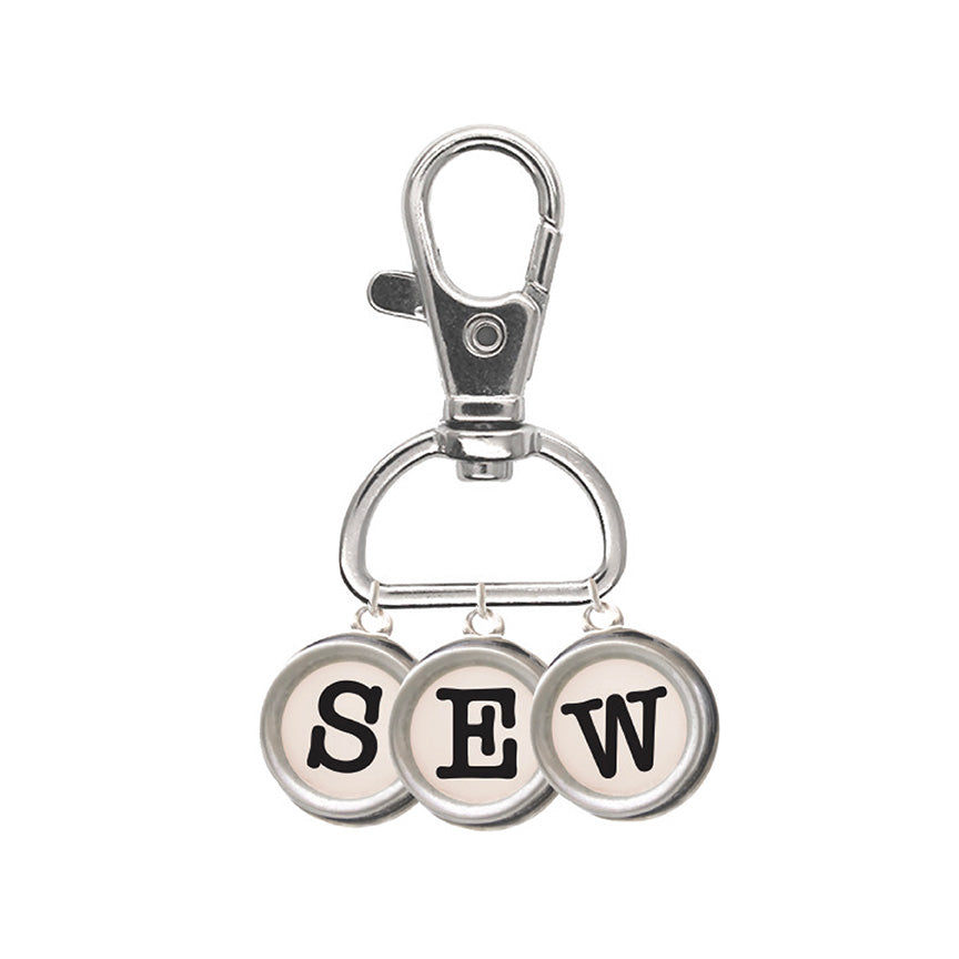 “Sew” Typewriter Keys Happy Charm™ – Lori Holt for Riley Blake Designs