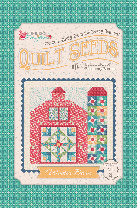 Lori Holt Farmer’s Daughter Quilt Seeds™ Pattern Bundle – 4 Barn Blocks (28" Each)