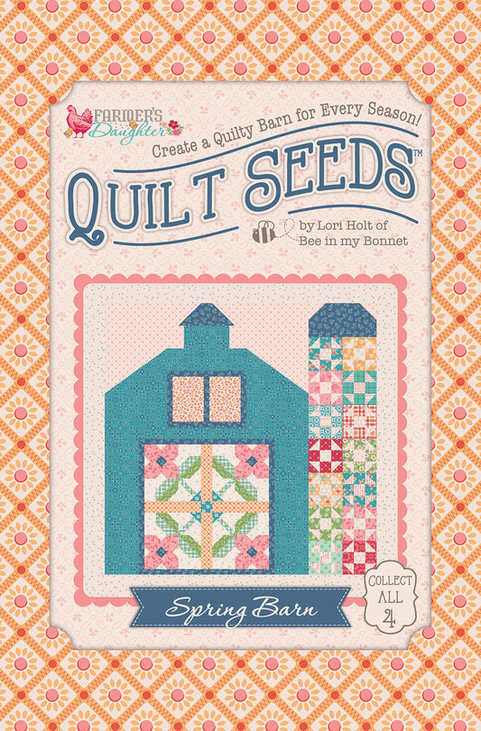 Lori Holt Farmer’s Daughter Quilt Seeds™ Pattern – Spring Barn (28" Block)
