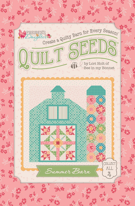 Lori Holt Farmer’s Daughter Quilt Seeds™ Pattern – Summer Barn (28" Block)