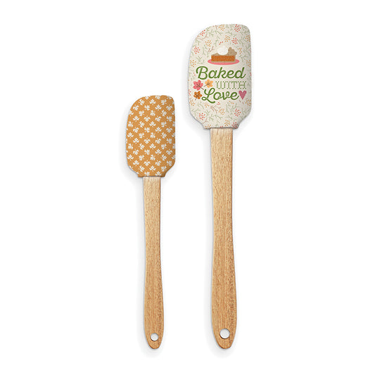 Lori Holt Baked With Love Spatula Set β Silicone Baking Utensils