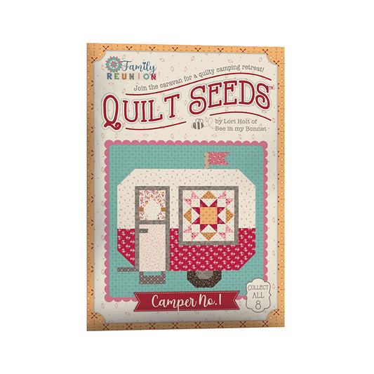 Family Reunion Camper Quilt Seedsβ’ Set β Lori Holt β Set of 8 Quilt Seed Patterns β December 2026 Preorder β 50% Deposit