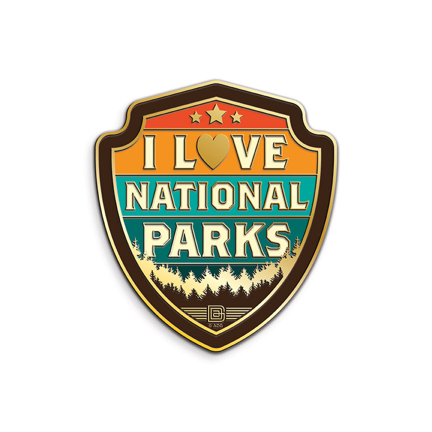 I Love National Parks Needle Minder | Anderson Design Group | 50% Deposit Preorder | April 2027