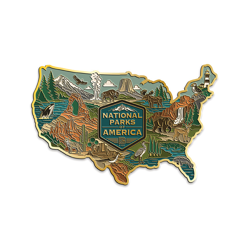 National Parks of America Needle Minder | Anderson Design Group | 50% Deposit Preorder | April 2027