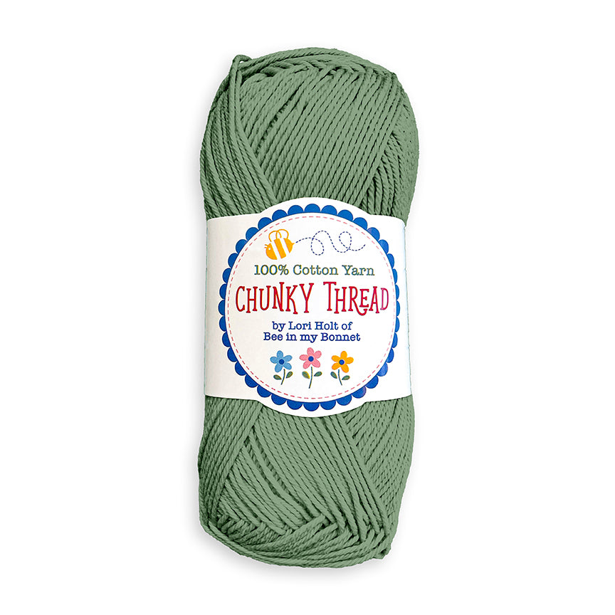 Lori Holt Chunky Thread Rosemary – 50g Cotton Yarn Skein – STCT-54801