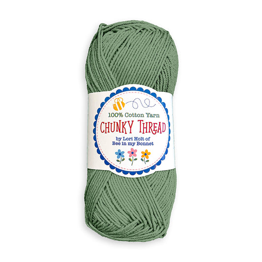 Lori Holt Chunky Thread Rosemary – 50g Cotton Yarn Skein – STCT-54801