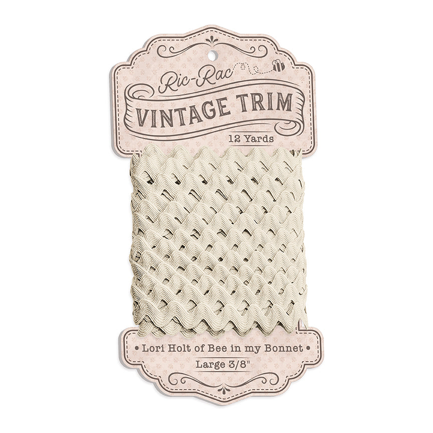 Large Vintage Trim Add-On – Lori Holt | 12 Yards | 5/8" Trim