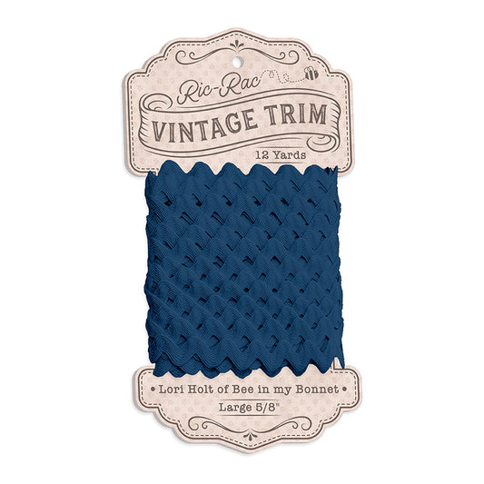 Large Vintage Trim – Lori Holt – 5/8" Trim – Family Reunion Sew Along Binding – December 2026 Preorder – 50% Deposit