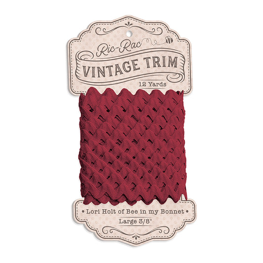 Small Vintage Trim – Lori Holt – 1/4" Quilt Binding Trim – Singing Under the Stars Quilt – December 2026 Preorder