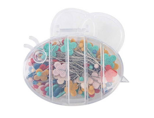 Sewing Pretty Pins™ – Lori Holt – Bee in my Bonnet – Riley Blake Designs – 100 Colorful Pins – ST-39771