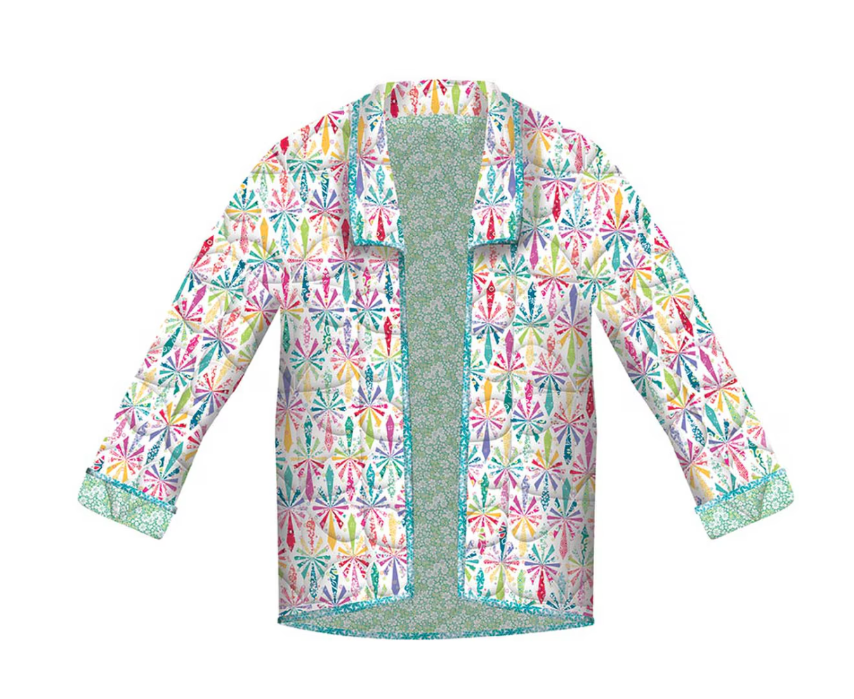 The Quilted Jacket Pattern – Paula McKinlay & Claire Root – Quilt Clothing Sewing Pattern – P204-JACKET