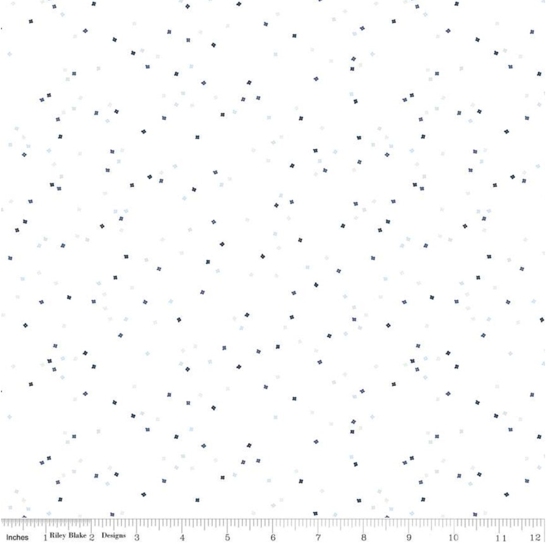 Blossom Basic – Blue Carolina | Christopher Thompson | Riley Blake Designs