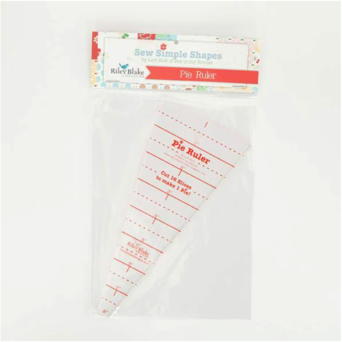 October 2026 Preorder Lori Holt 8” Pie Ruler ST-4815 | Fresh as a Daisy Quilt Tool