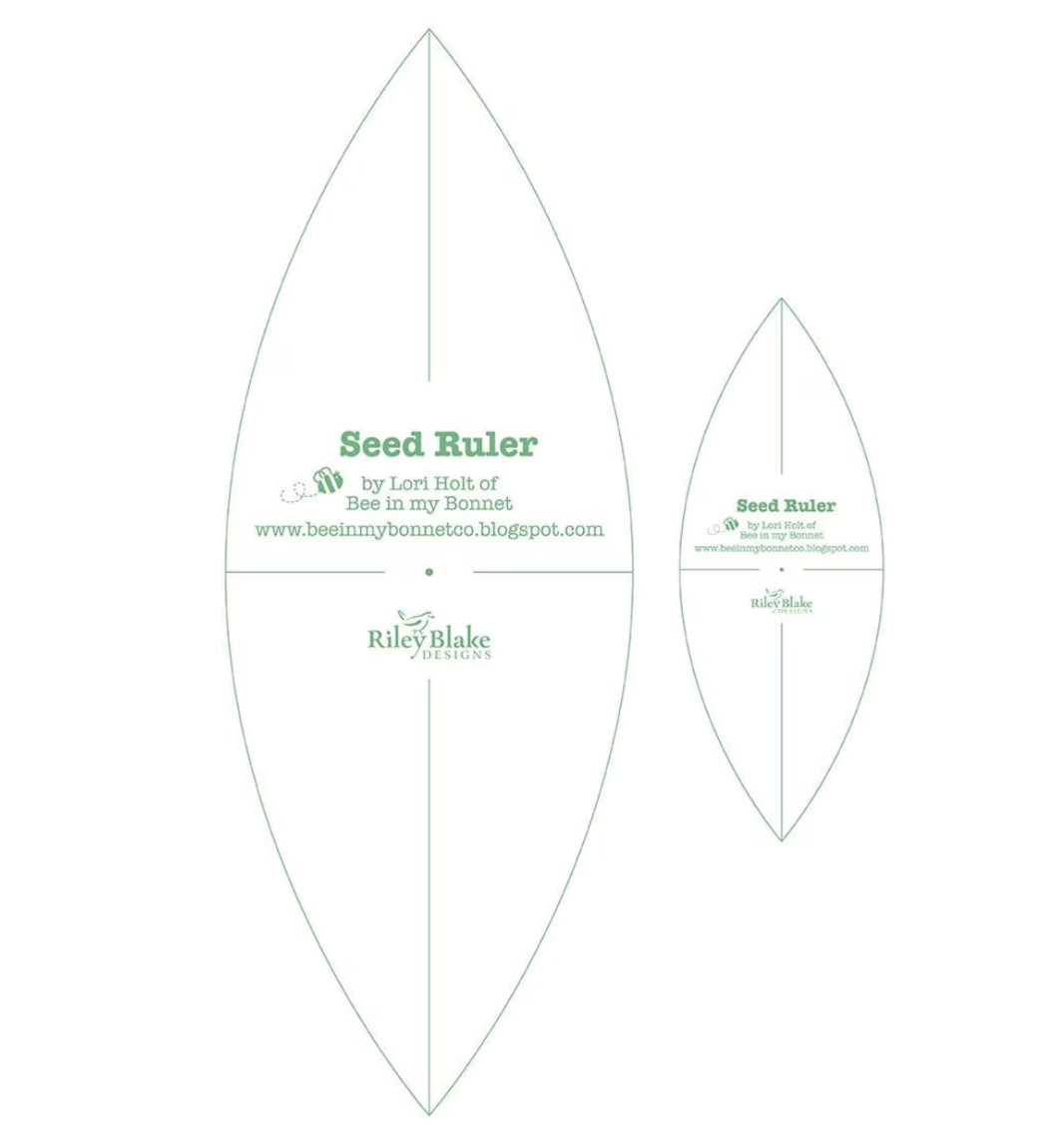 October 2026 Preorder Lori Holt Seed Rulers ST-18059 | Fresh as a Daisy Quilt Tool