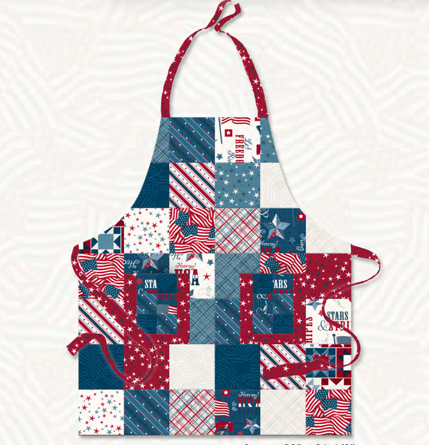 Beth Grove Freedom and Glory Baker's Square Apron Kit – 50% Deposit February 2027 Preorder