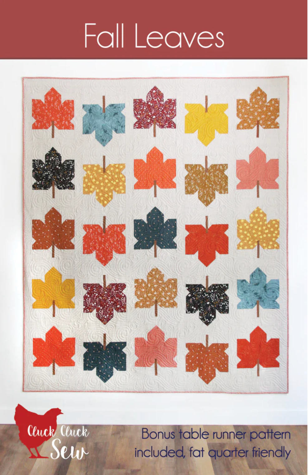 Falling Leaves Quilt Kit – Featuring First Blooms by Heather Peterson