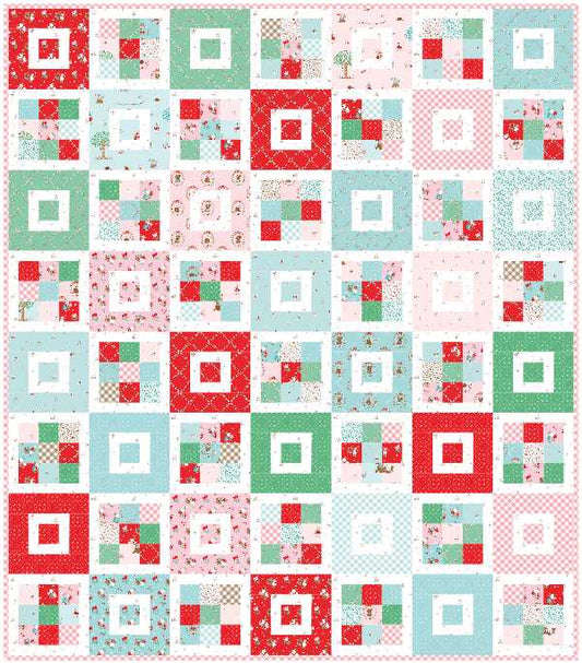 Whimsical Woodland Shortcake Quilt Kit – Throw Size (56" x 64")