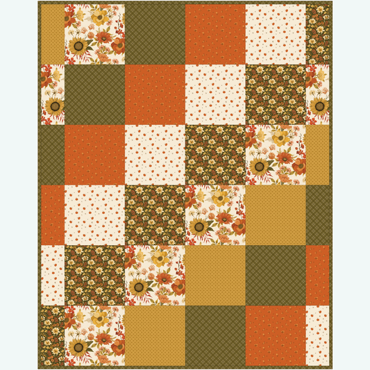 Odyssey Quilt Kit | Bountiful by Sandy Gervais | 37" x 45" | 50% Deposit Preorder | July 2026