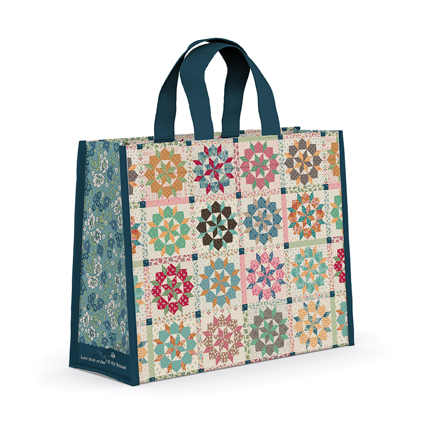 Family Reunion Vinyl Tote – Lori Holt – Bee in My Bonnet – TB-52060